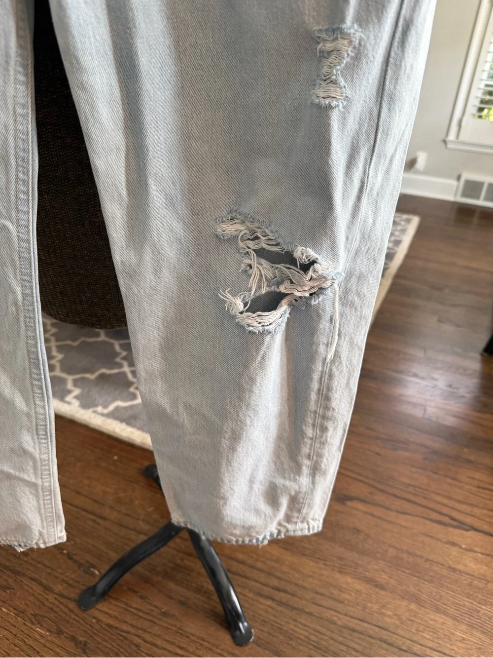 Citizens of humanity Dahlia blue jeans with logo patch Size 30 light wash